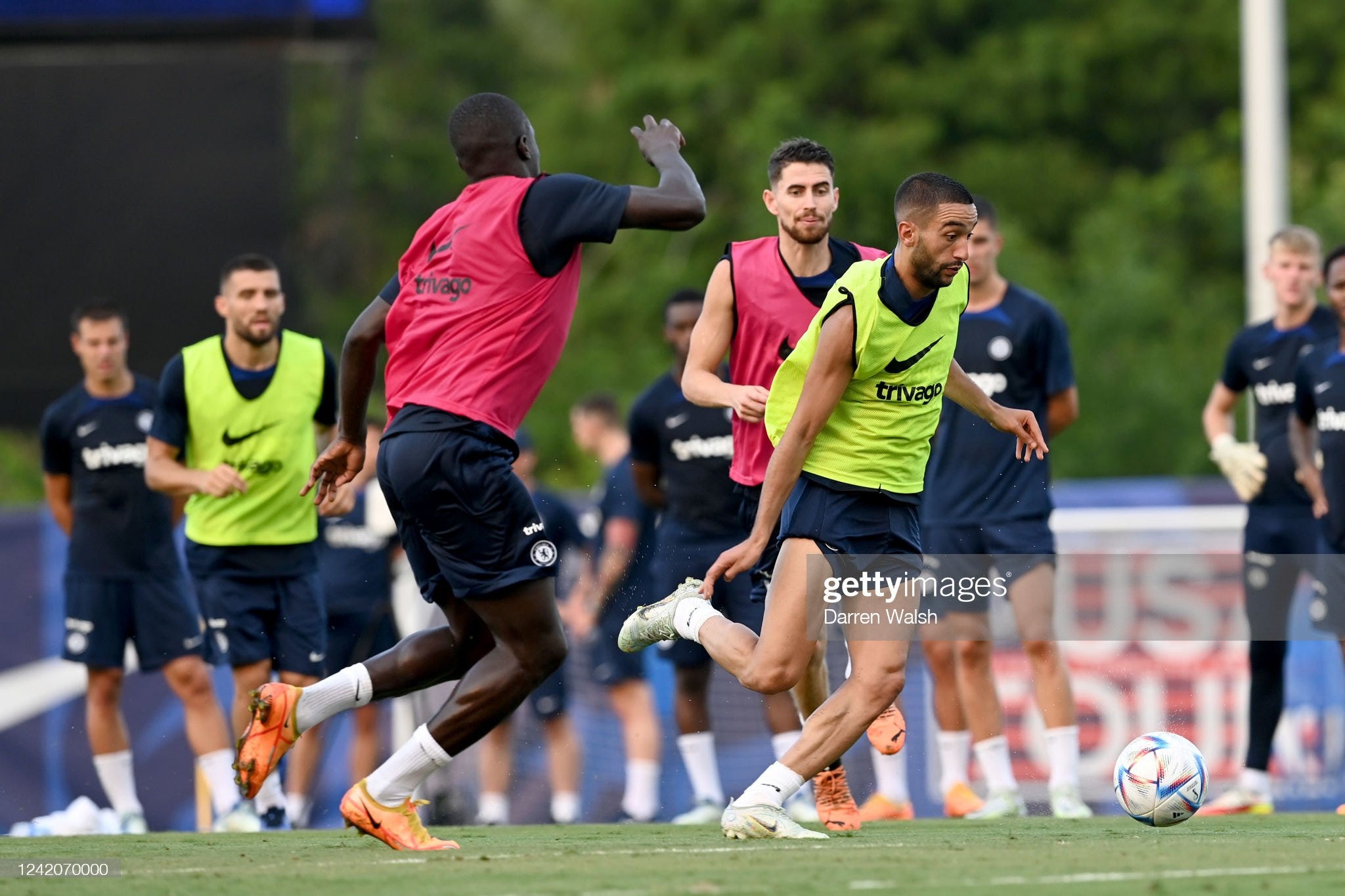 Chelsea Pre-Season Training Session