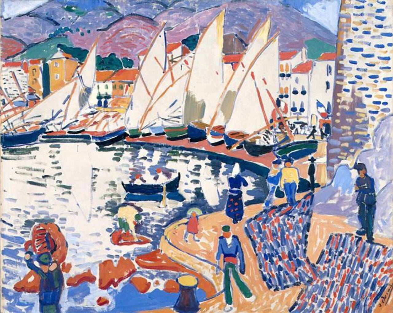 Drying the Sails by Andre Derain