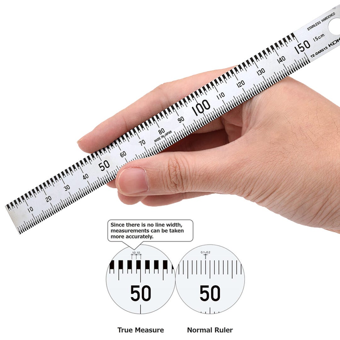 Kokuyo True Measure Ruler