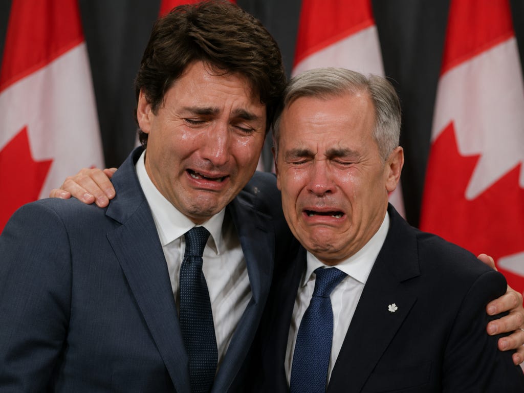 Canada Drops the Gloves: They snubbed America at the Gordie Howe Bridge opening, but Trump owns the rink and holds the economic leverage. Canada Drops the Gloves: They snubbed America at the Gordie Howe Bridge opening, but Trump owns the rink and holds the economic leverage.