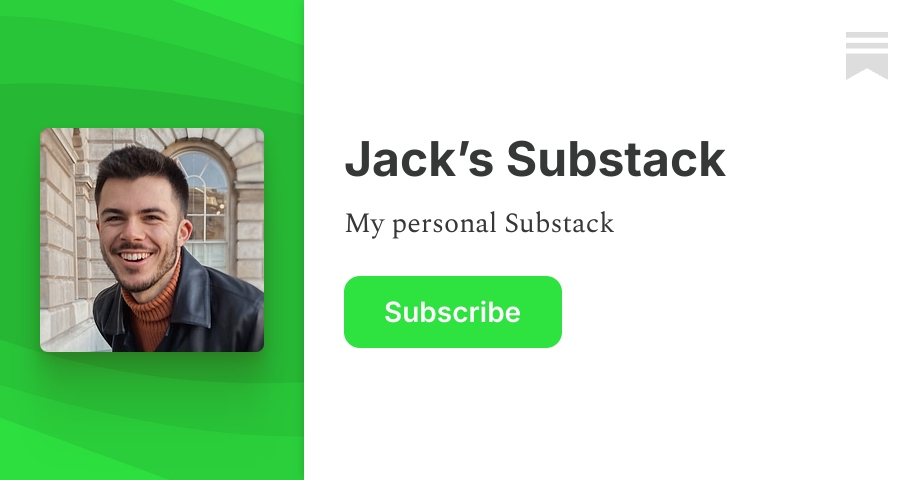 Jack’s Substack | Substack
