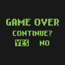 GAME OVER - CONTINUE? - Video Game T-Shirt - The Shirt List GAME OVER - CONTINUE? - Video Game T-Shirt - The Shirt List