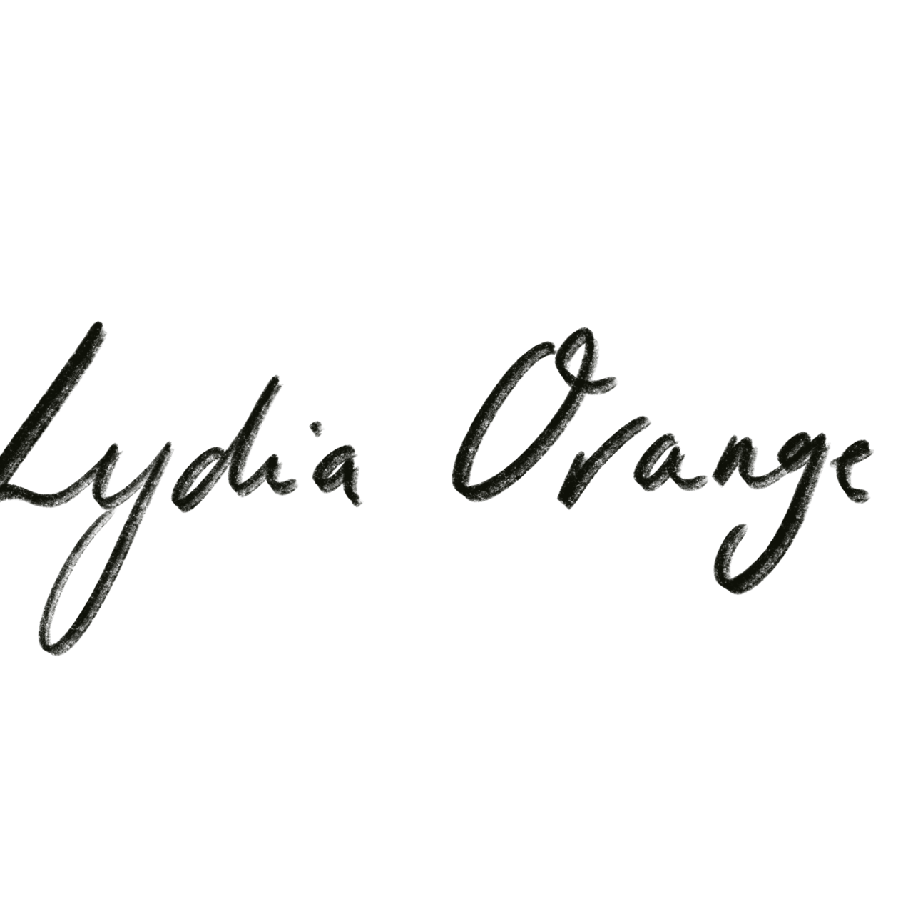 Lydia Orange Art