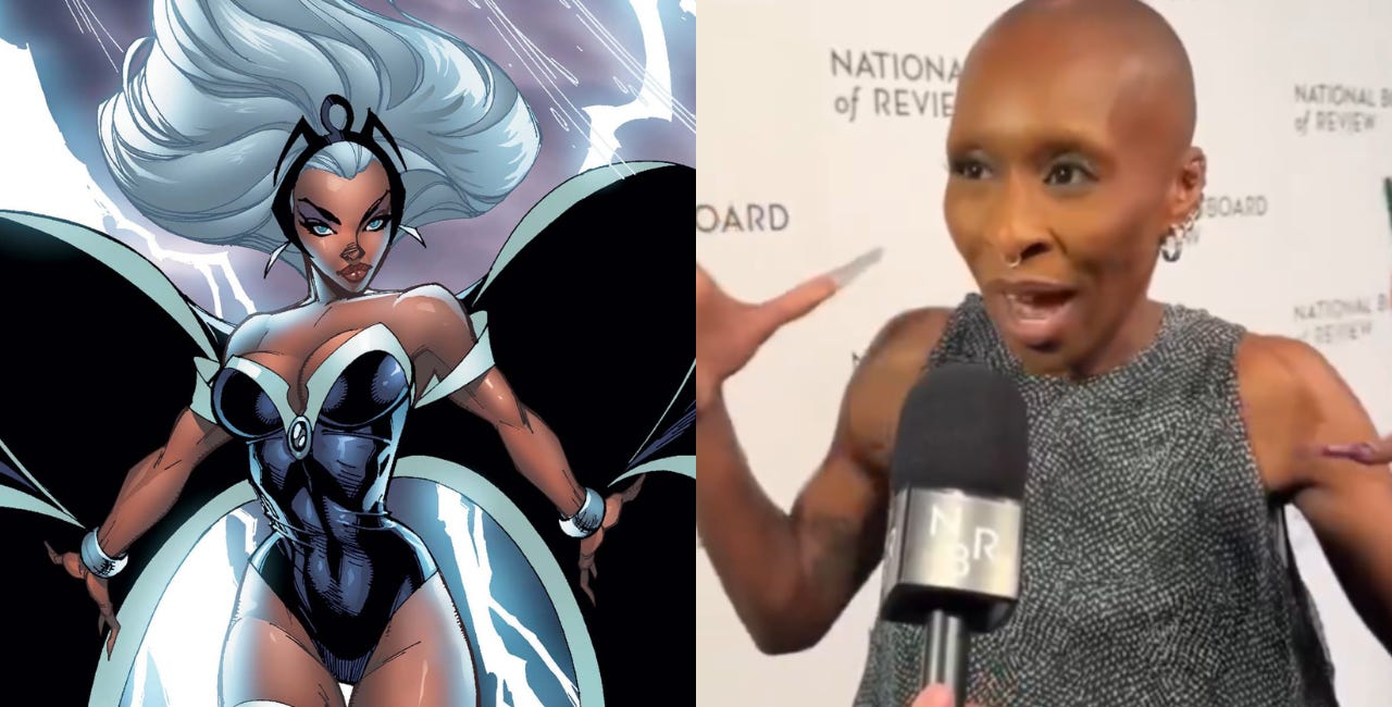 Marvel Fans Reject 'Wicked' Actress Cynthia Erivo After She Says She Wants To Play Storm
