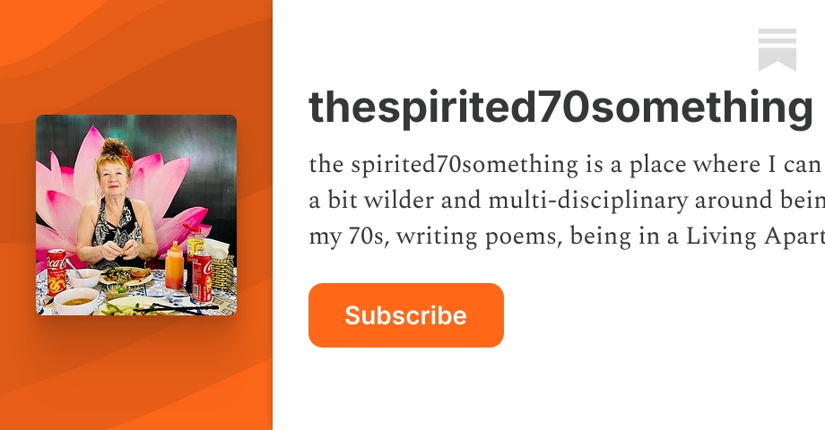 Rose Rouse thespirited70something | Rose Rouse | Substack