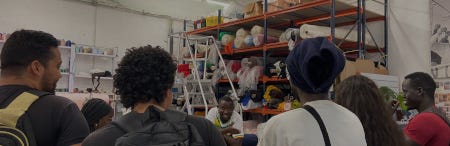 L'équipe de la coopérative Manta