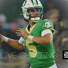 Live Charting: Just another day at the office for Oregon QB Dante Moore