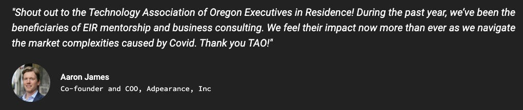 Quote from Adpearance CEO