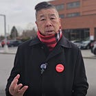 Liberal candidate who replaced Chiang sang patriotic communist Chinese anthem