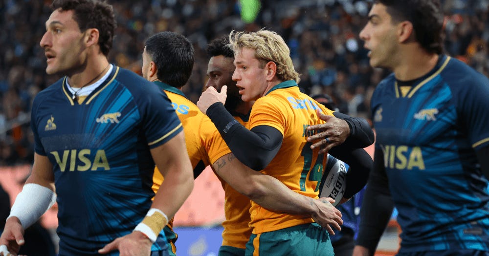 Wallabies mix efficiency and disengagement in 28-28 draw with Pumas