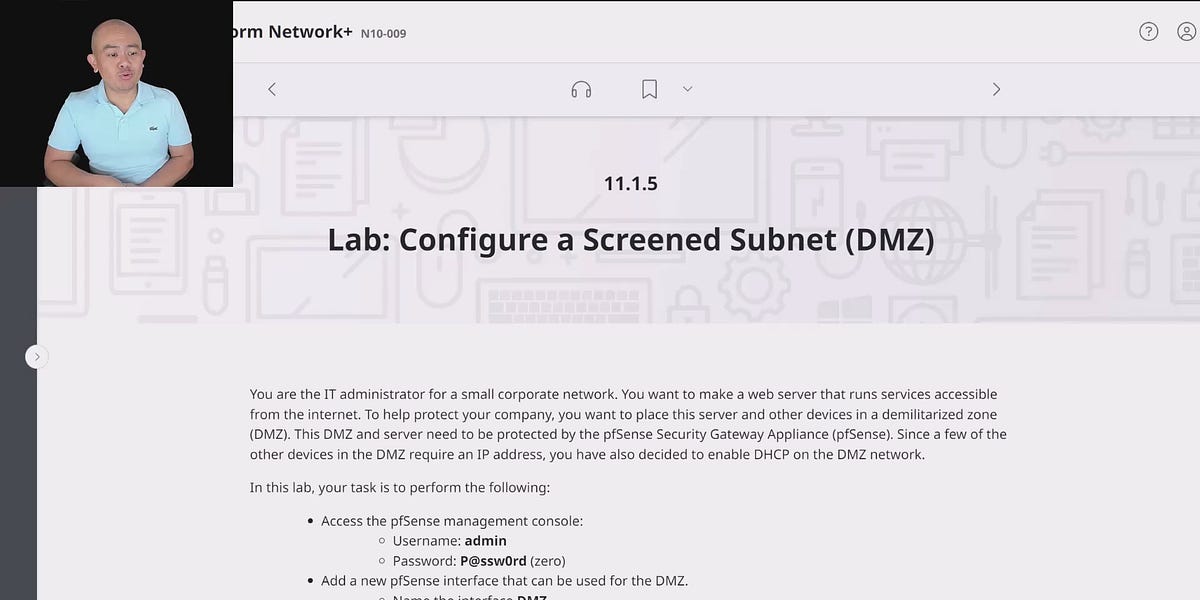 CompTIA Network+ Lab 11.1.5 + 11.1.6 - Jarrel Rivera