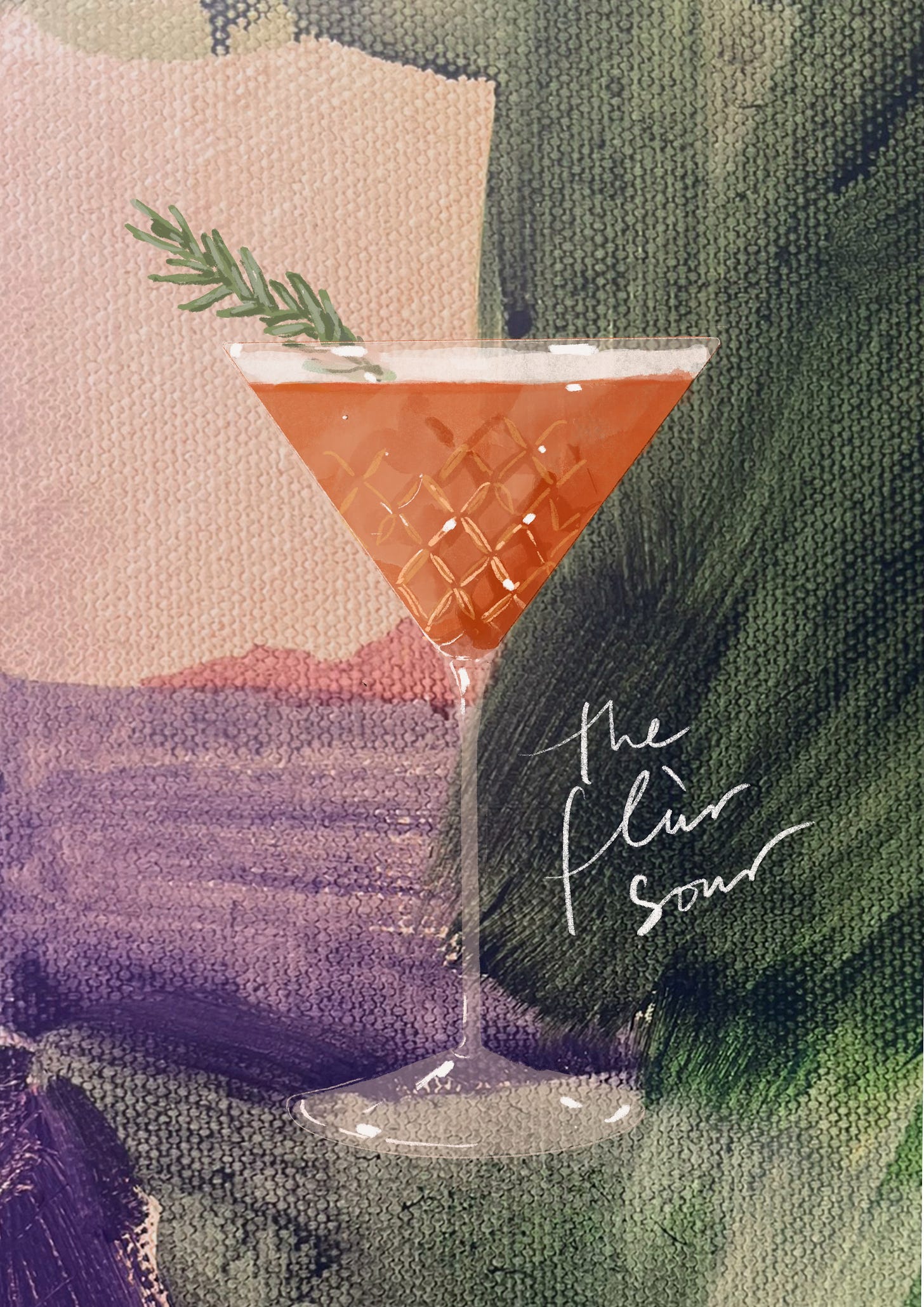 illustrated cocktail