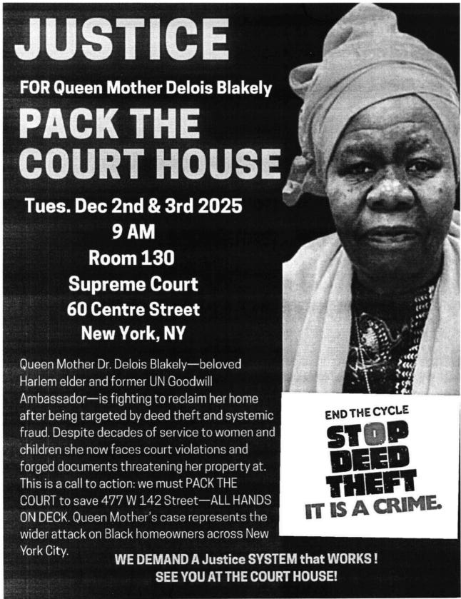 Queen Mother Delois Blakely Queen Mother Delois Blakely
