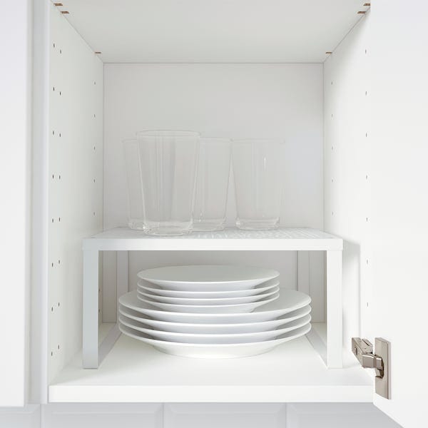 VARIERA Demi-étagère, blanc, 32x28x16 cm