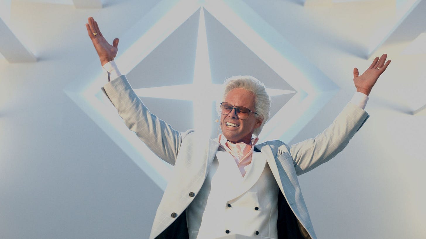 Uncle Baby Billy in the Righteous Gemstones
