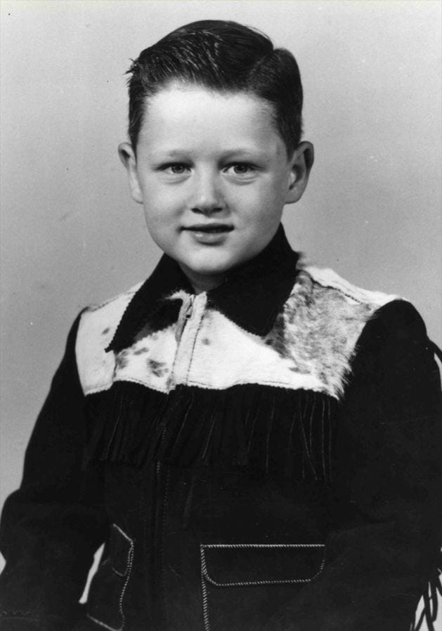 A young William Jefferson Blythe, just five years old, captured in 1952, long before becoming a political figure. A young William Jefferson Blythe, just five years old, captured in 1952, long before becoming a political figure.