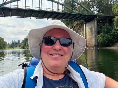 Clackamas and Willamette Rivers