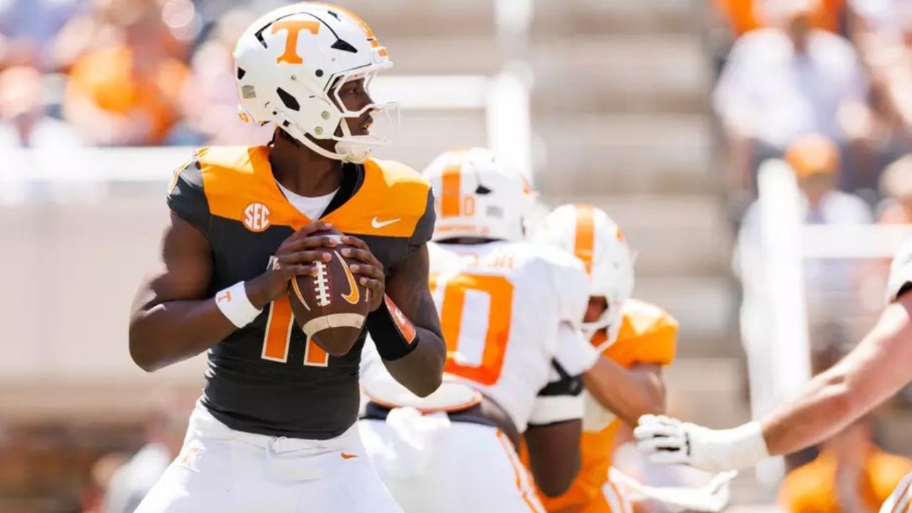 faizon brandon tennessee vols quarterback