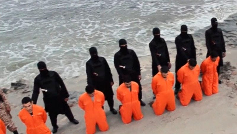 Egypt bombs Islamic State targets in Libya after 21 Egyptians beheaded |  Reuters