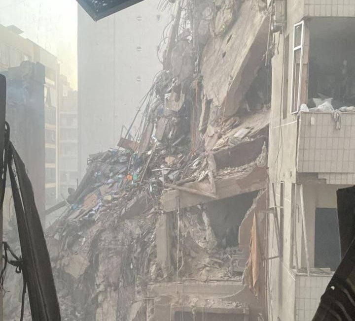 Israeli strike targets Southern Suburb of Beirut Israeli strike targets Southern Suburb of Beirut