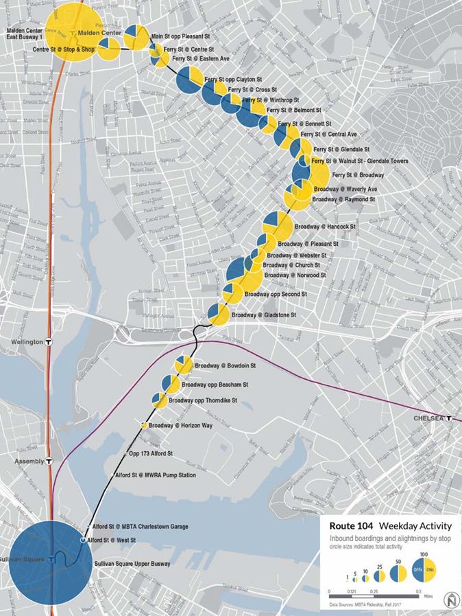 Better Bus Project: Route 104 - BostonTransit