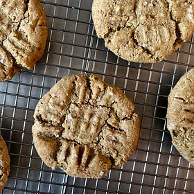Salted Pistachio Cookies (v, gf)
