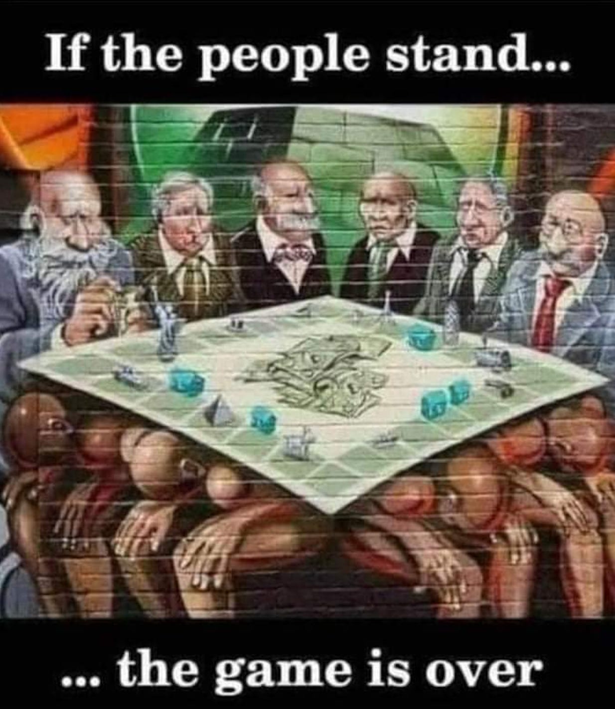 If the People Stand, the Game Is Over If the People Stand, the Game Is Over