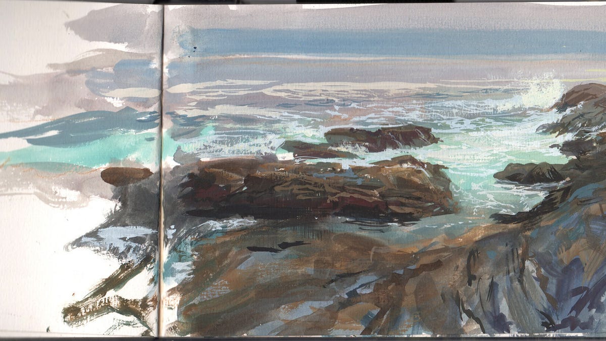 All Painting Is Abstract - by James Gurney - Paint Here