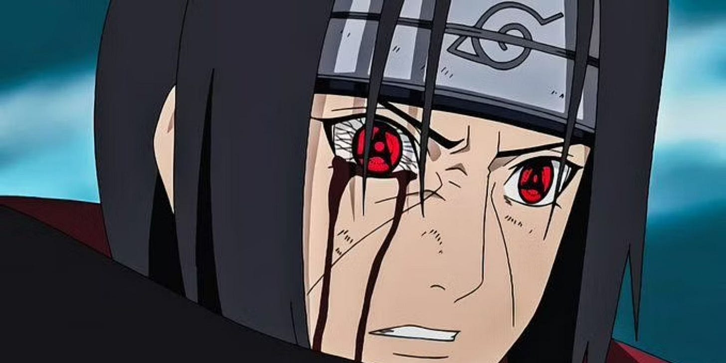 Naruto: Itachi Uchiha's Mangekyo Sharingan, Explained