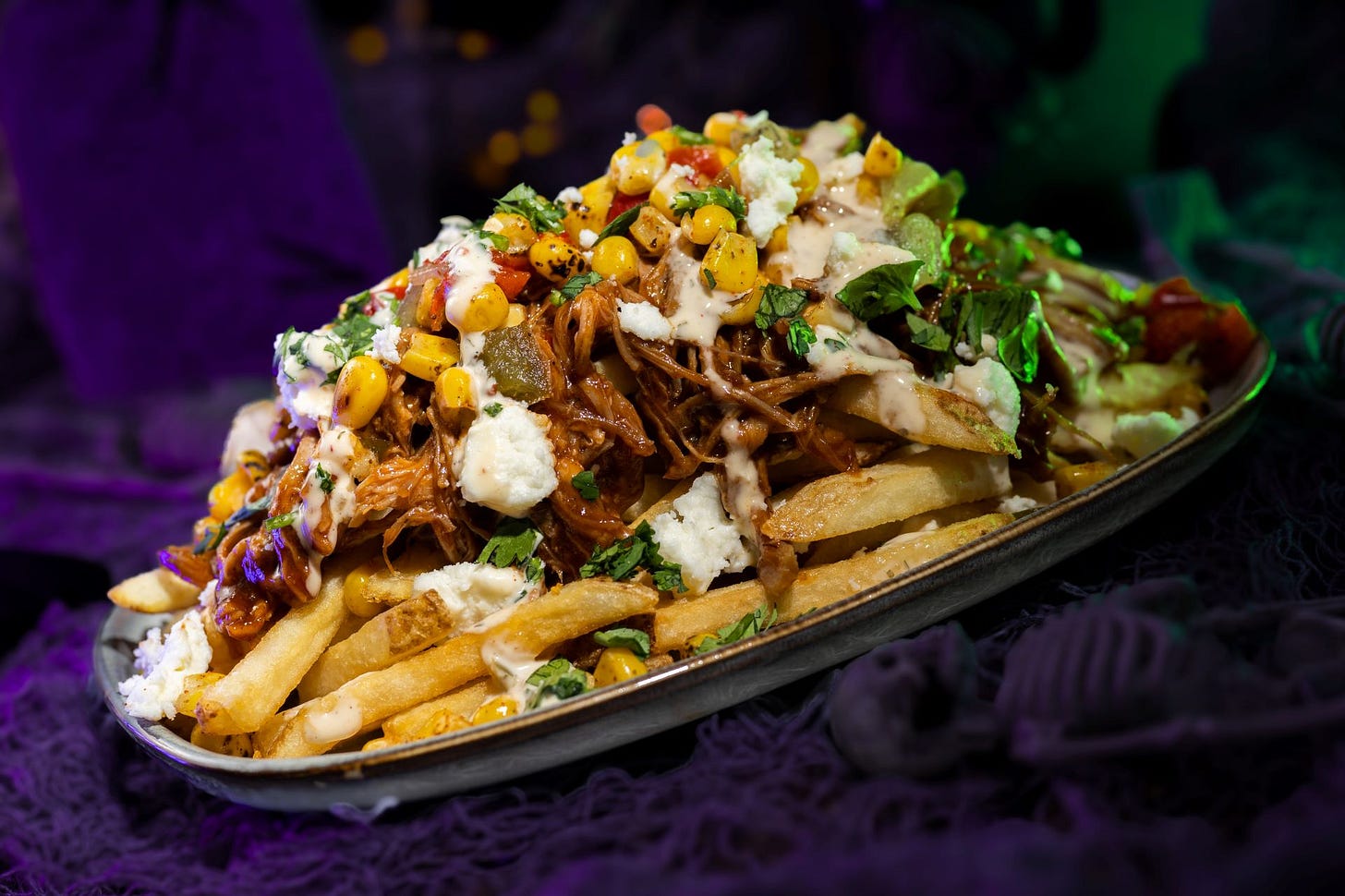 2025 Mickey's Not-So-Scary Halloween Party - Chipotle Barbeque Pork and Street Corn Fries