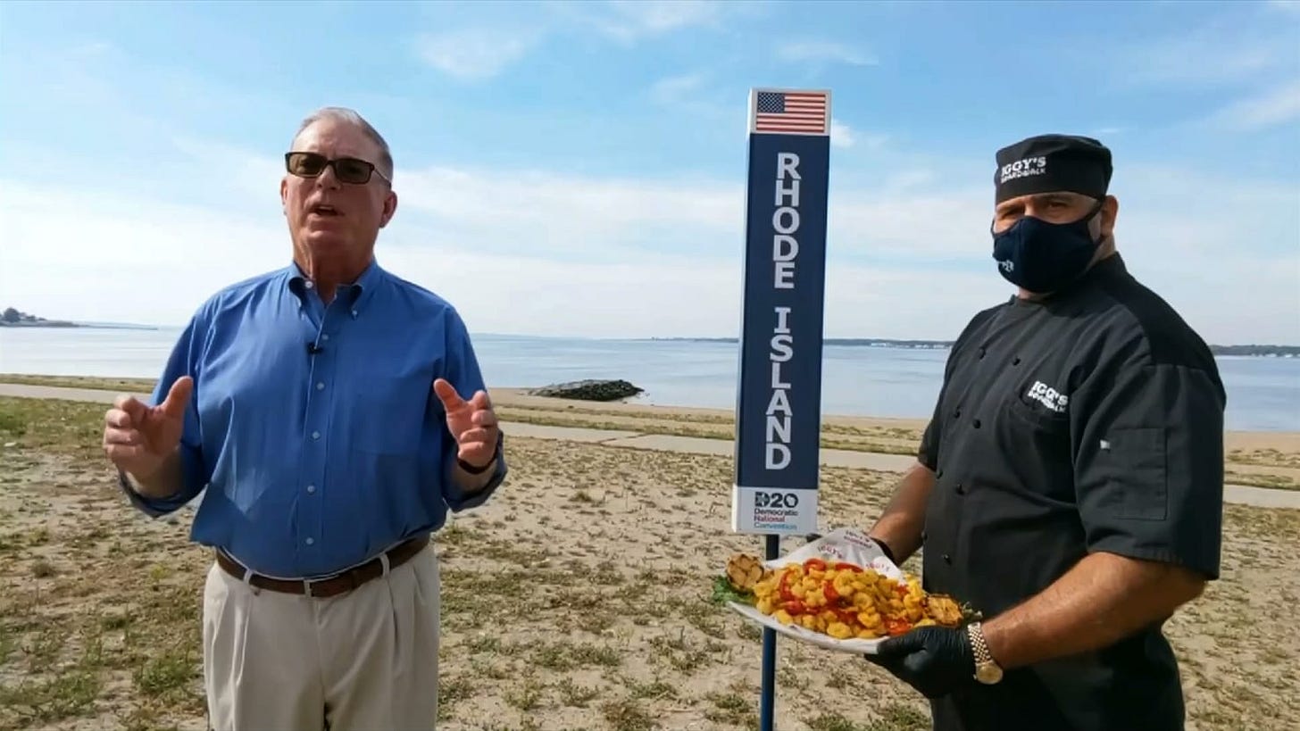 Twitter Goes Crazy for Rhode Island's Roll-Call Calamari Twitter Goes Crazy for Rhode Island's Roll-Call Calamari