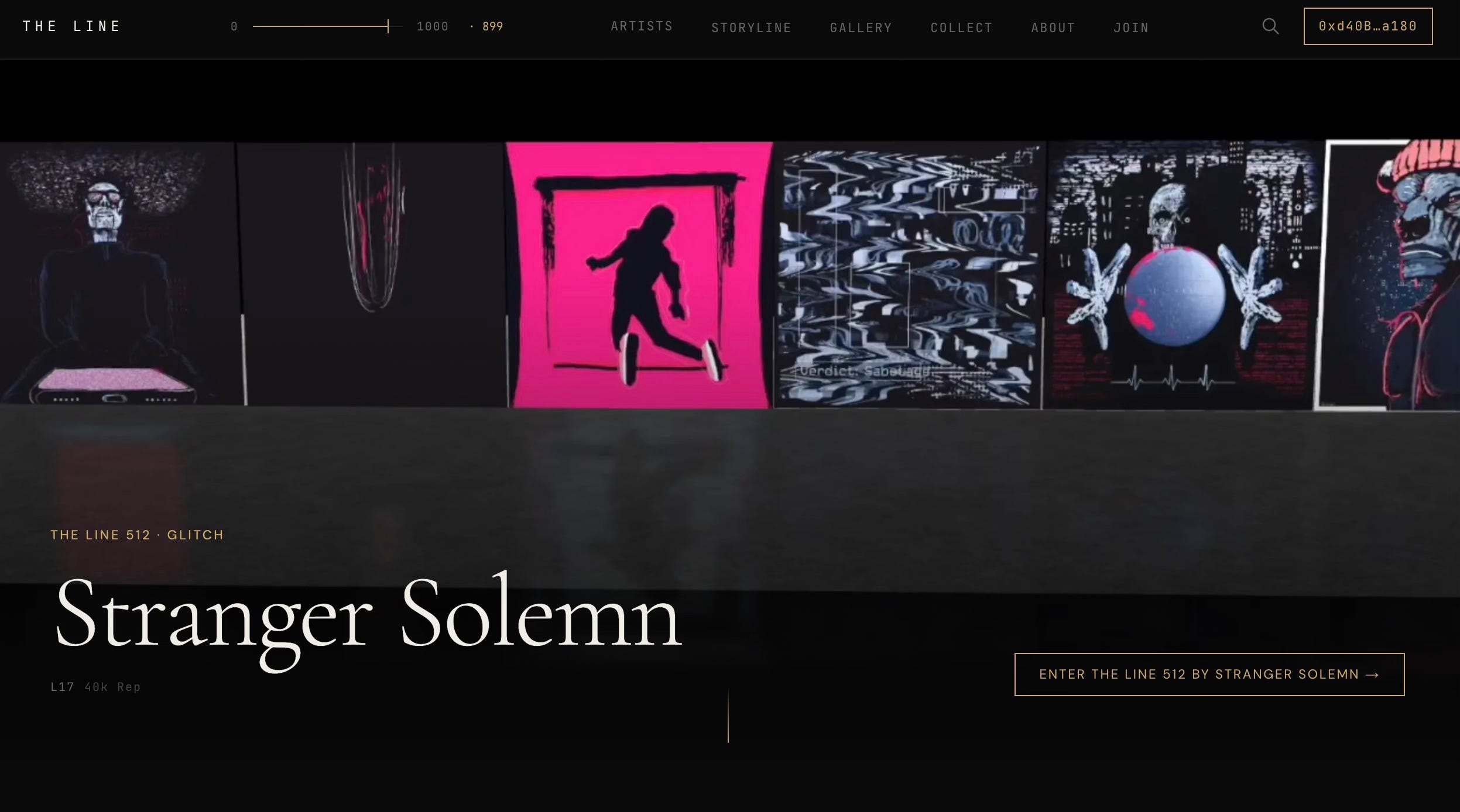 Stranger Solemn on The Line