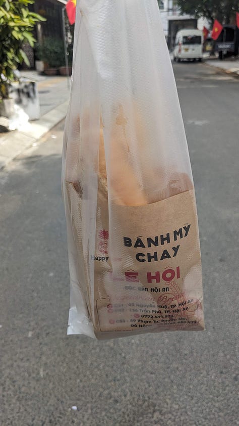 assorted bánh mì sandwiches