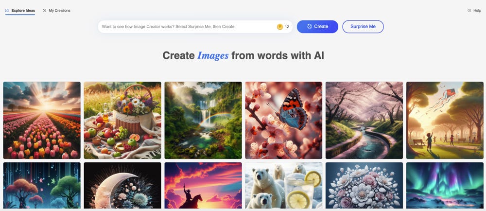 Bing Image Creator