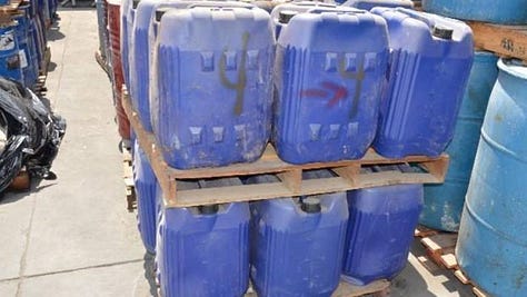 seized from drug cartels
