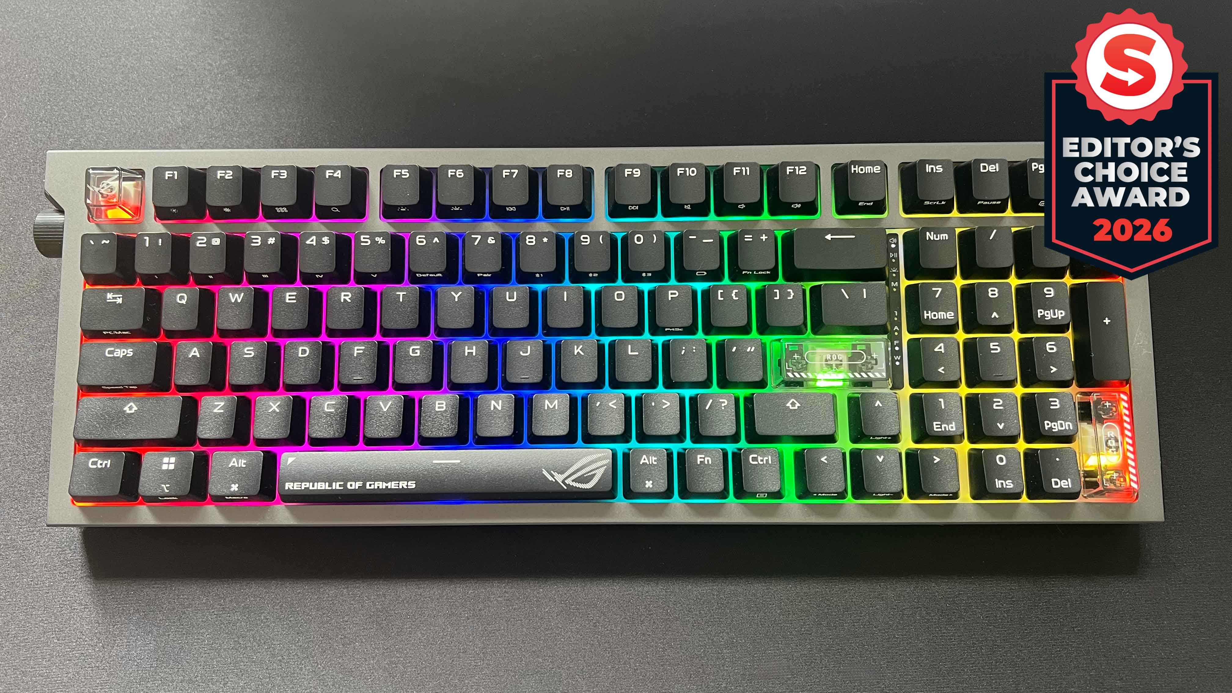 Asus ROG Strix Morph 96 review: a full-sized gaming keyboard