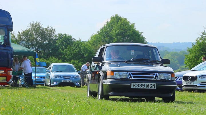 Sweden show car event Swedish day 2026 saab