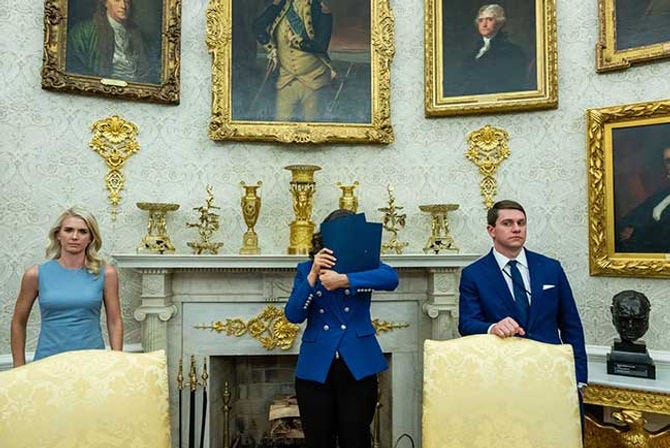 How Politically Devastating Is The Blue Folder Picture?
