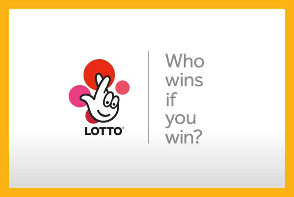 Lotto 'Who wins if you win?' slogan