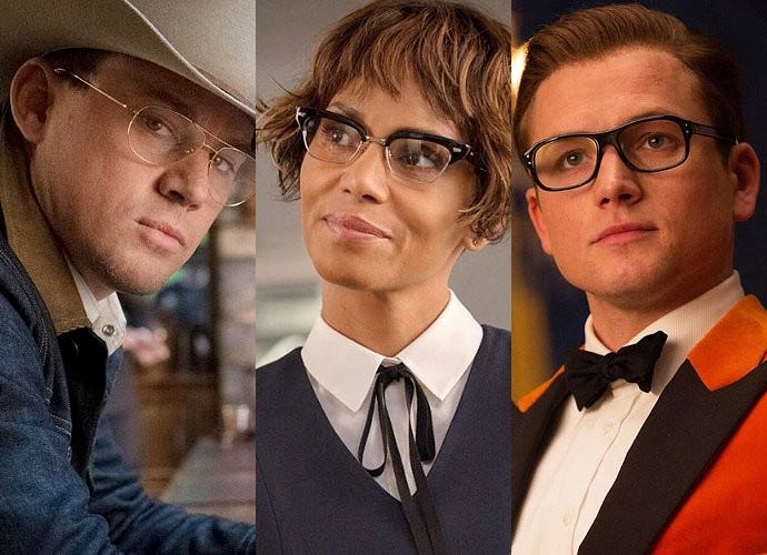 kingsman golden circle halle berry channing tatum comic con 2017 kingsman golden circle halle berry channing tatum comic con 2017