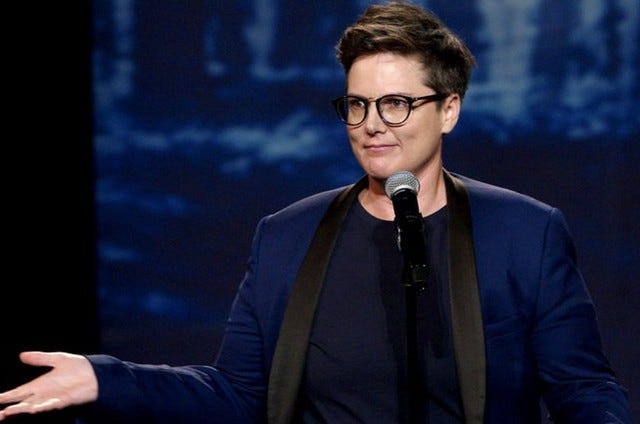Hannah Gadsby em 'Nanette' (Foto: Netflix)