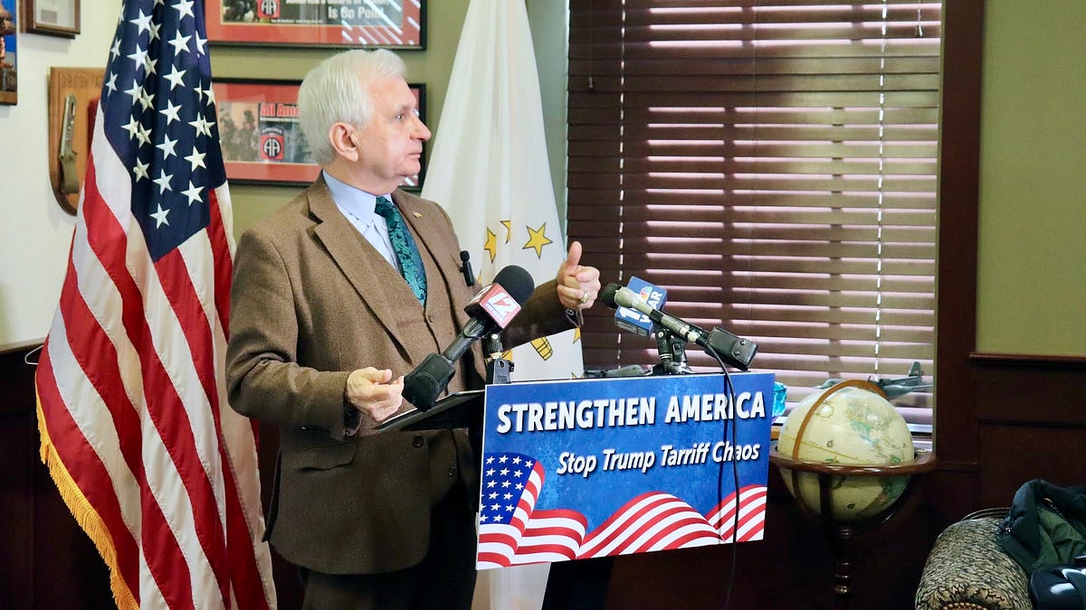 Senator Reed: Trump’s tariffs are raising prices and hurting Americans