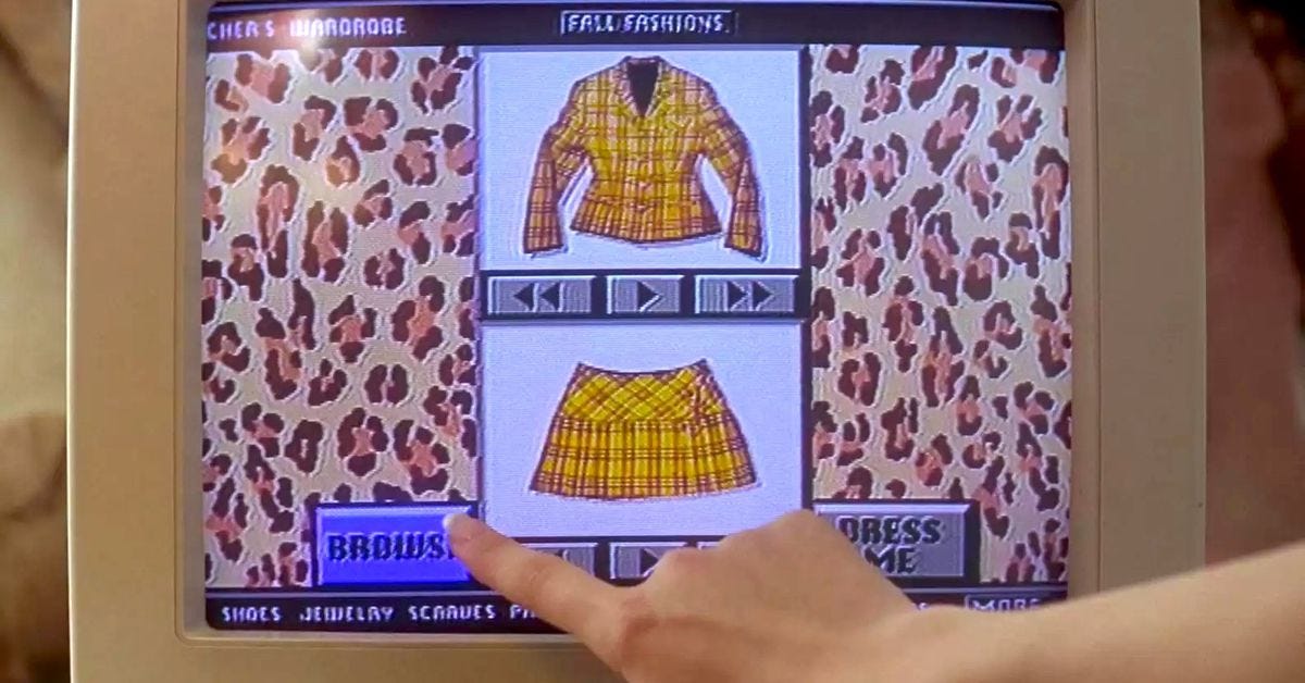I logged my entire wardrobe into a Clueless-style closet app - Polygon