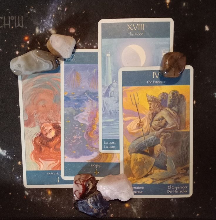 A Message From the Universe ~ Opportunity is Knocking, Tarot of the Mermaids Cards
