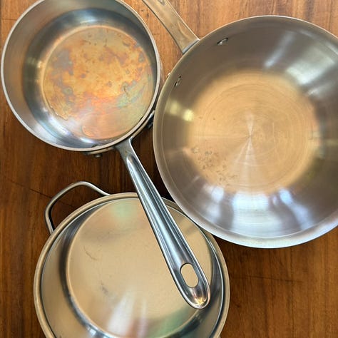 rice and rice pots