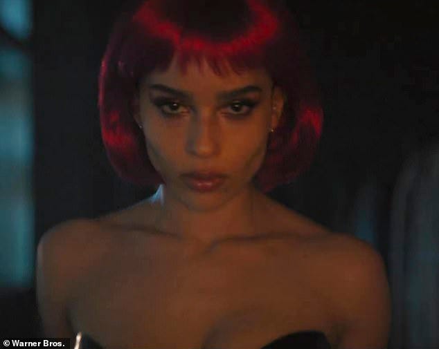 The Batman trailer: Robert Pattinson and Zoe Kravitz fight crime together  and even nearly KISS | Daily Mail Online