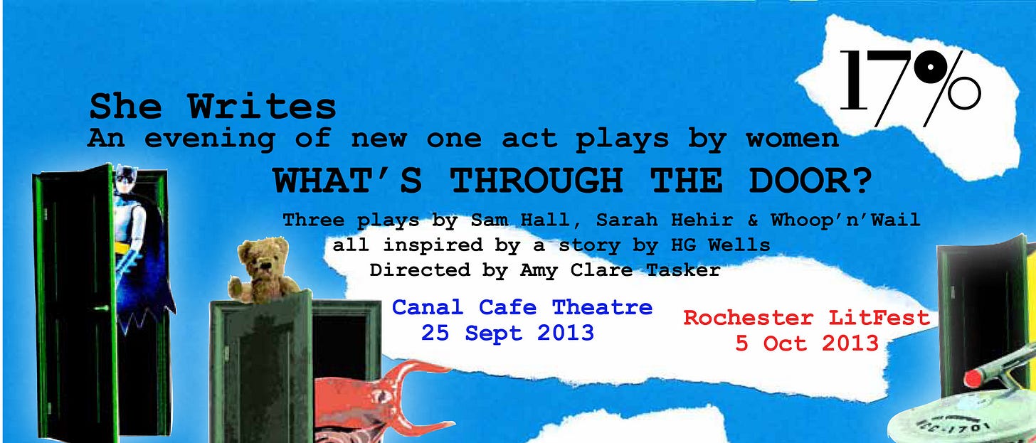 Flier from play showcase