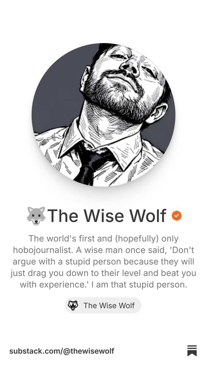 🐺The Wise Wolf | Substack