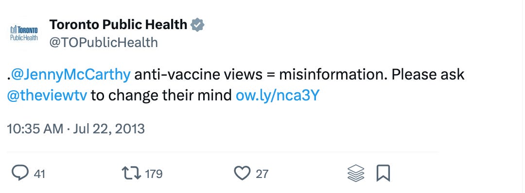 Why do we give anti-vaccine celebrities huge public platforms that make it even easier for them to spread their misinformation about vaccines? Why do we give anti-vaccine celebrities huge public platforms that make it even easier for them to spread their misinformation about vaccines?