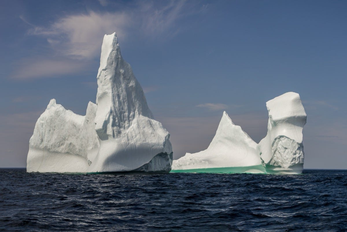 Watch thousands of icebergs float by in Newfoundland’s Iceberg Alley